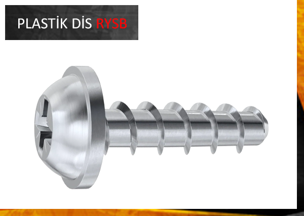 PLASTİK DİŞ VİDA RYSB